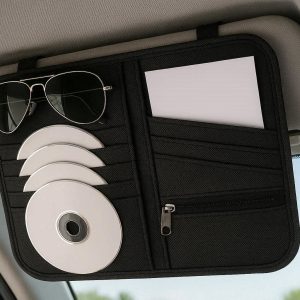 23 Car Sun Visor Organizer for CDs Documents and Sunglasses