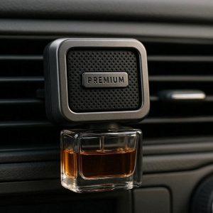 25 Premium Car Air Freshener Vent Clip with Refillable Oil